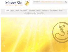Tablet Screenshot of drsha.com
